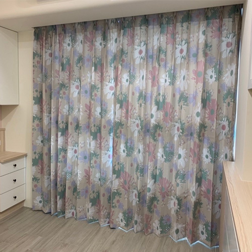 三合一遮光布∣印花∣花朵